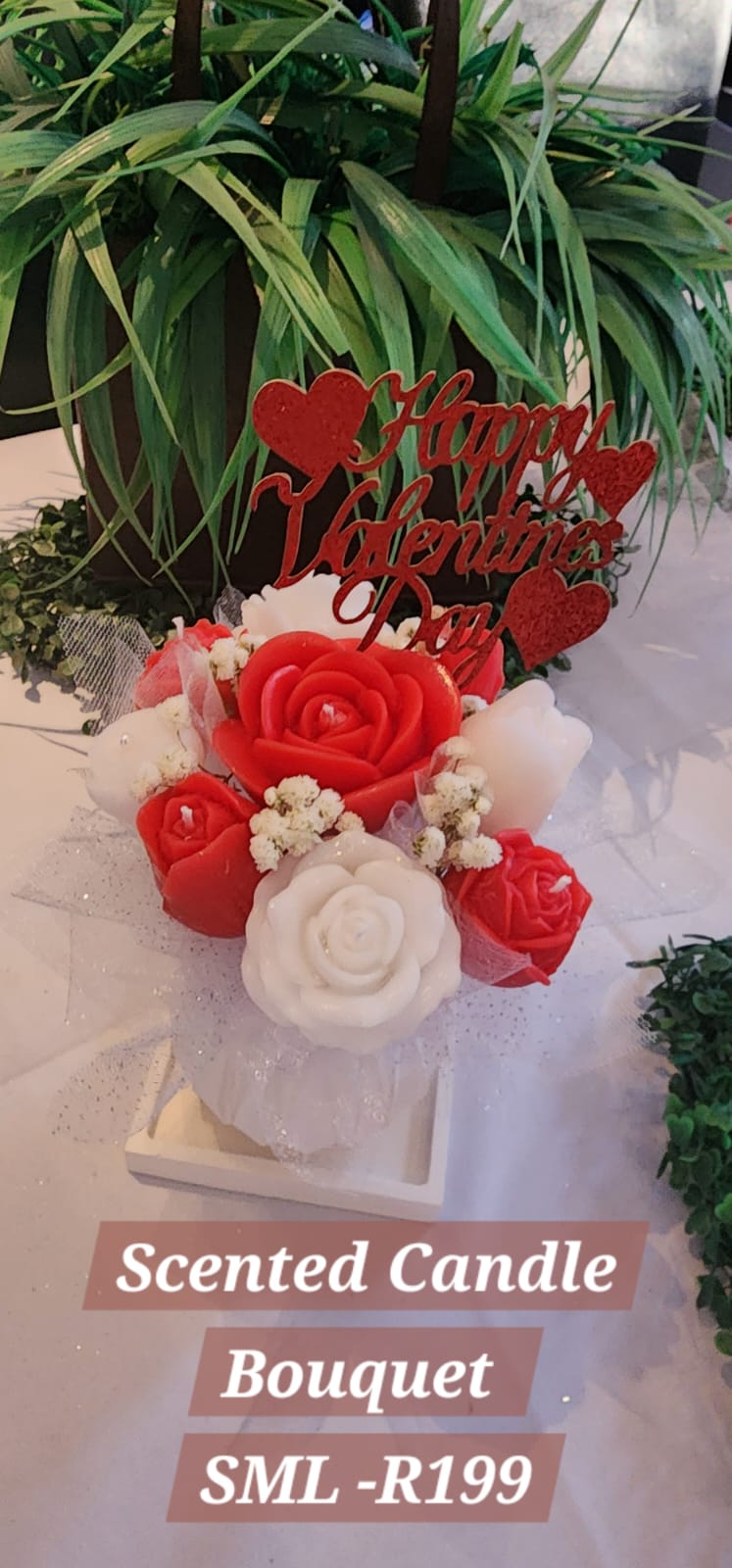 Candle Bouquet - Medium