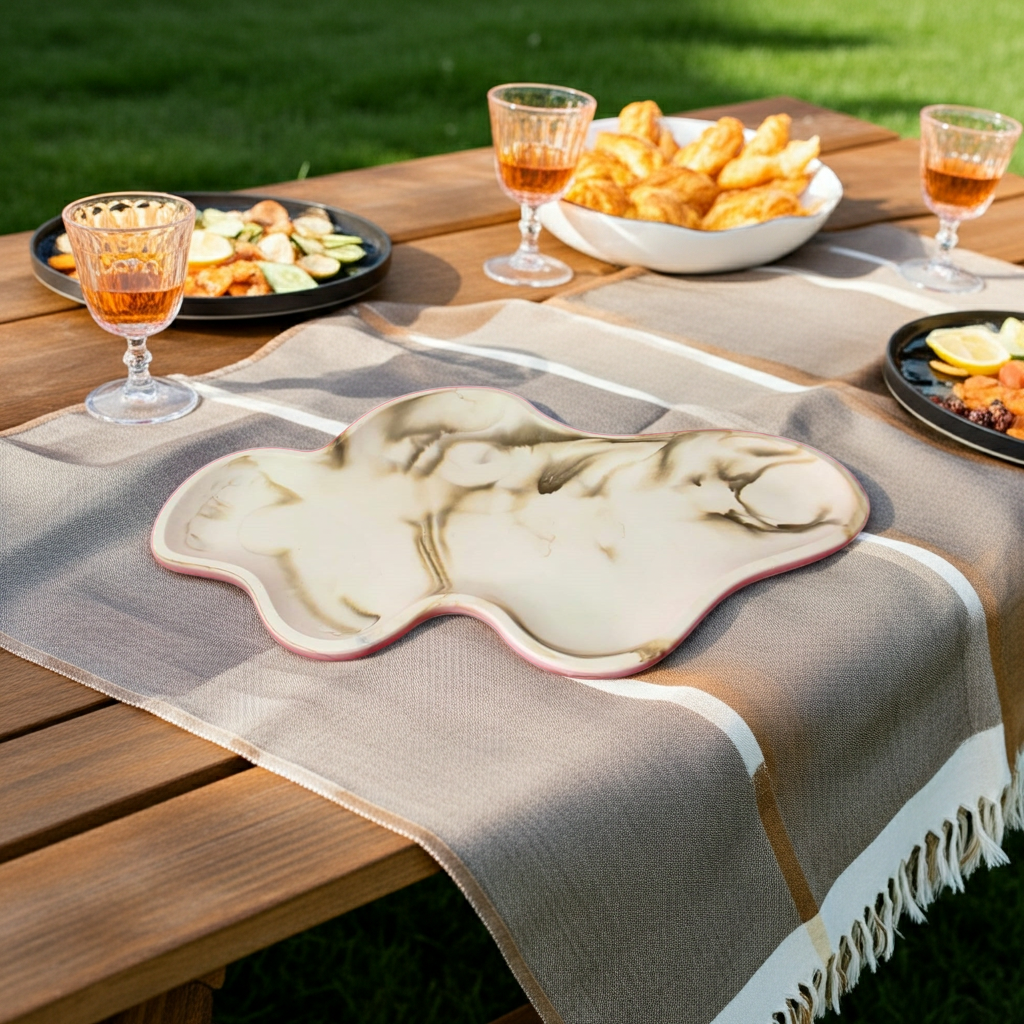Curved Cloud Tray - 18 x 29cm